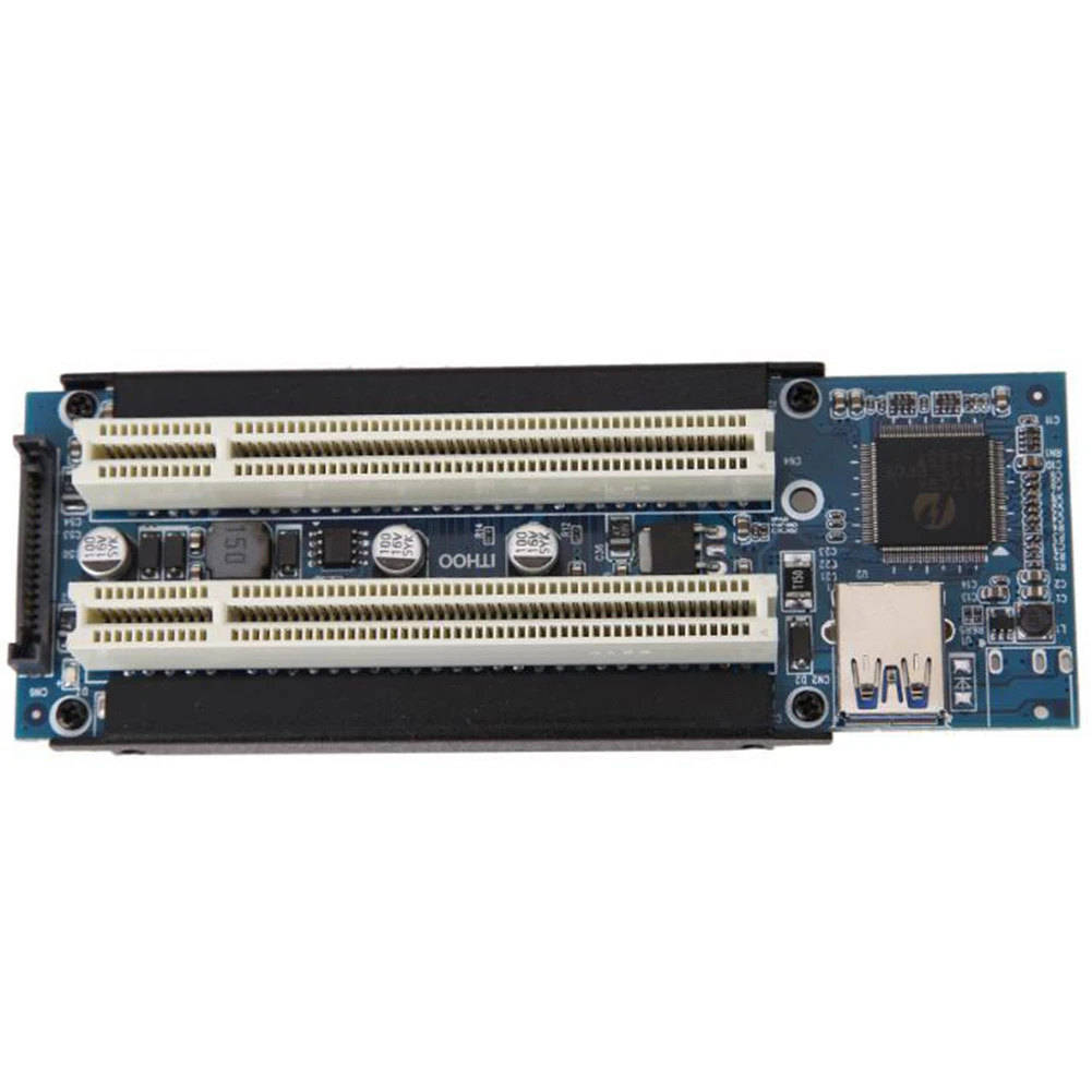 Стабильный PCI-E Express X1 к двойному компьютеру PCI Mini конвертировать сетевой Riser добавить на адаптер расширения карты сильная совместимость