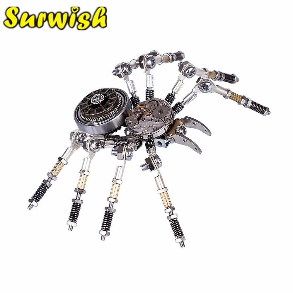 Набор сборных моделей DIY металлическая модель паука украшения для дома и офиса