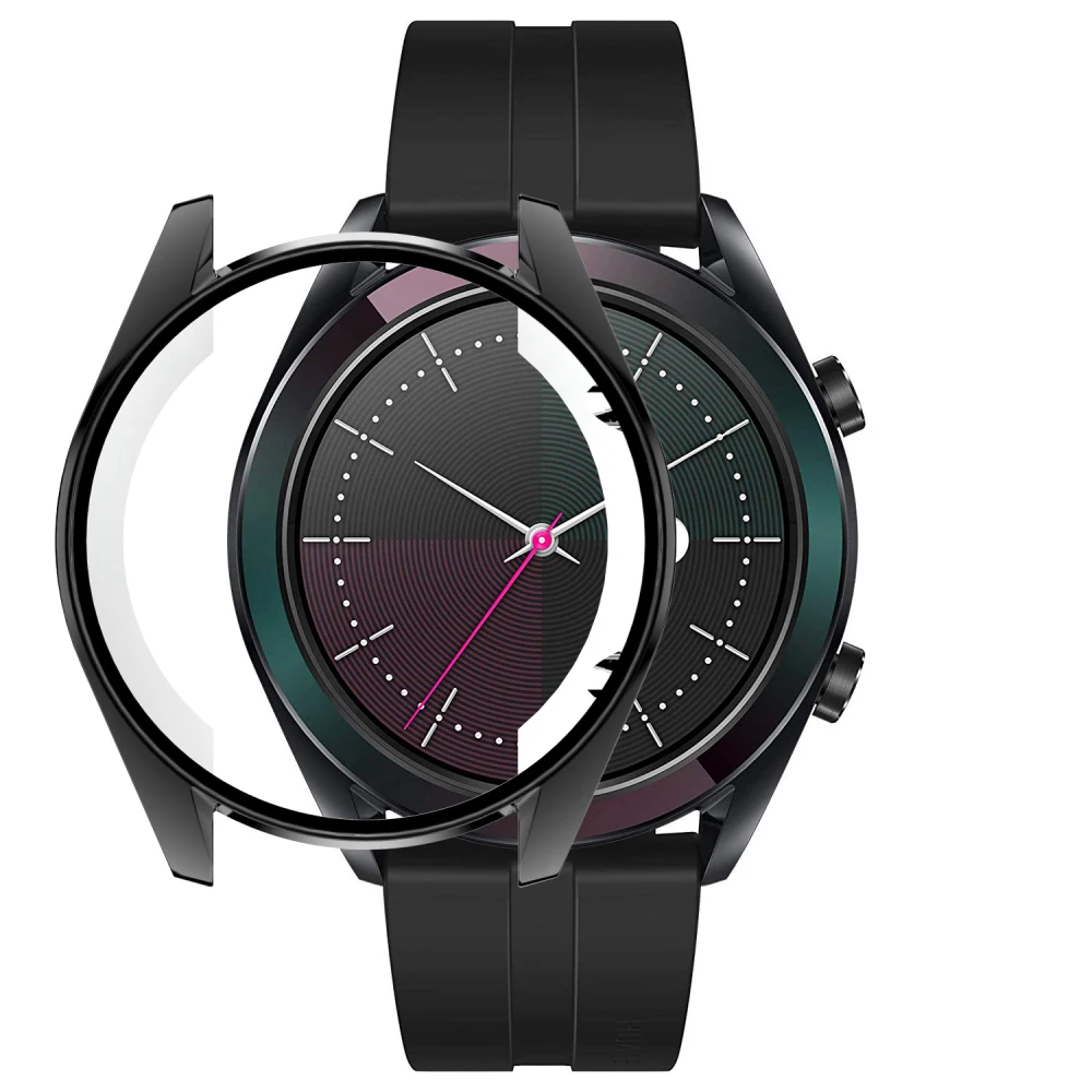 Бампер для huawei Watch GT элегантный 42 мм чехол TPU чехол тонкий протектор ультра-тонкий защитный чехол рамка