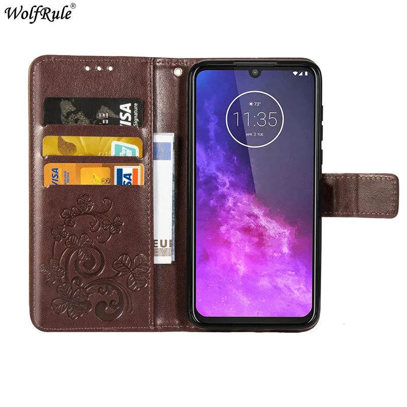 Для Motorola Moto One Zoom чехол-бампер Флип PU держатель для карт кошелек чехол для телефона чехол для Moto One Zoom чехол One Pro 6,39''