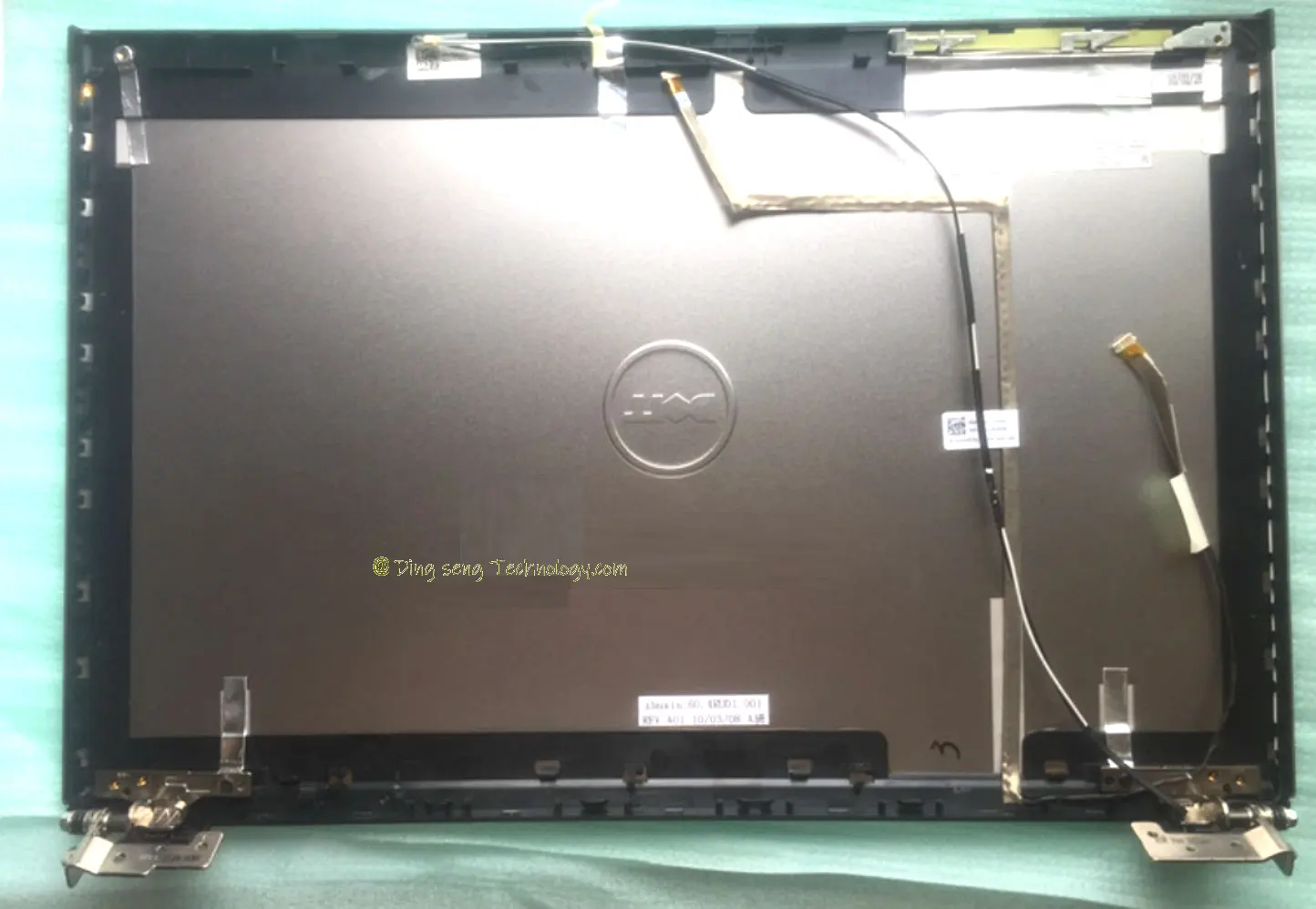 

Новинка 95%, чехол для ноутбука yuплойeng для DELL Vostro 17,3 V3700, задняя крышка ЖК-дисплея, серебристый