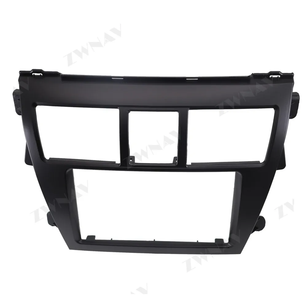 Радио Facia для TOYOTA Vios/Belta/Yaris Sedan(черный) 2DIN кронштейн dvd-плеер фасции стерео радио установка тире