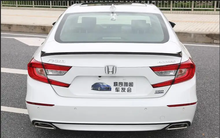 Спойлер из АБС пластика для заднего крыла Honda Accord 2018 2019|Спойлеры и крылья| |
