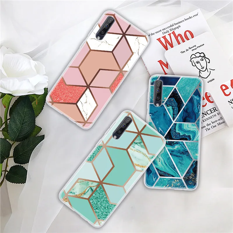 Мраморный чехол для Samsung Galaxy A70 A50 A40 A30 A10 A20 S10 E M30 S M10 Note10 S9 S8 A6 Plus A7 2018 A5 2017 Мягкий ТПУ