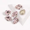 YANRUO K9 High Quality Light Pink Crystal Multi-Sizes Rhinestones Garment Accessories Nail Charms Jewelry DIY Making Decorations 5