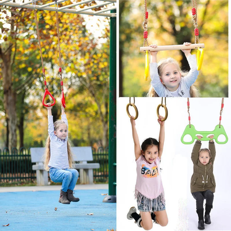 Outdoor Climbing Ropes Garden Training Toys Swing Disc Garden Playground Backyard Indoor Swing Games Children Fitness Toys 5