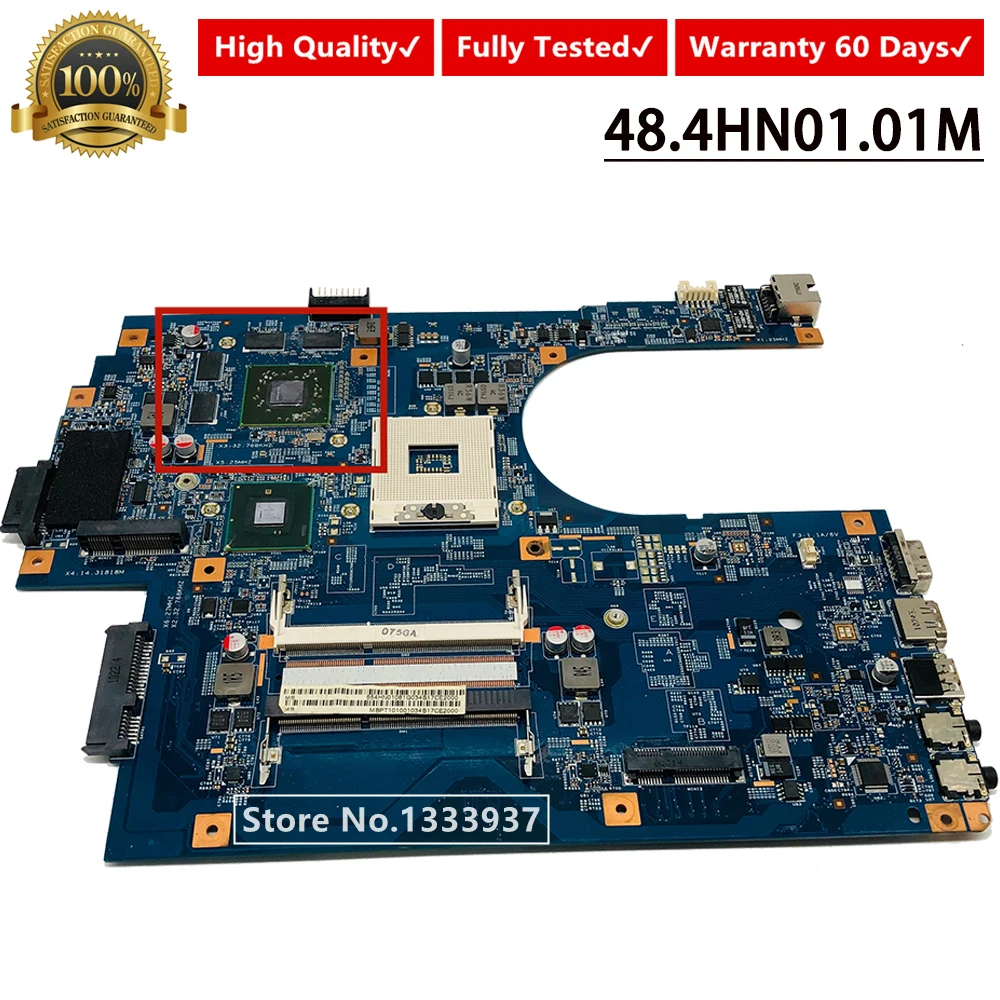 09923-1M JE70-CP MB 48.4HN01.01M MBPT101001 материнская плата для ноутбука Acer aspire 7741 7741G | Компьютеры