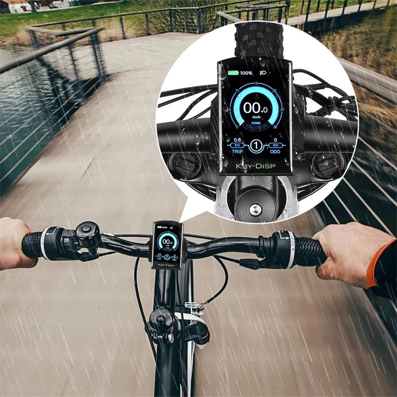 Электрический велосипед TFT дисплей DPC18 850C 500C SW102 C965 C961 750C Bluetooth для BAFANG BBS Mid Drive