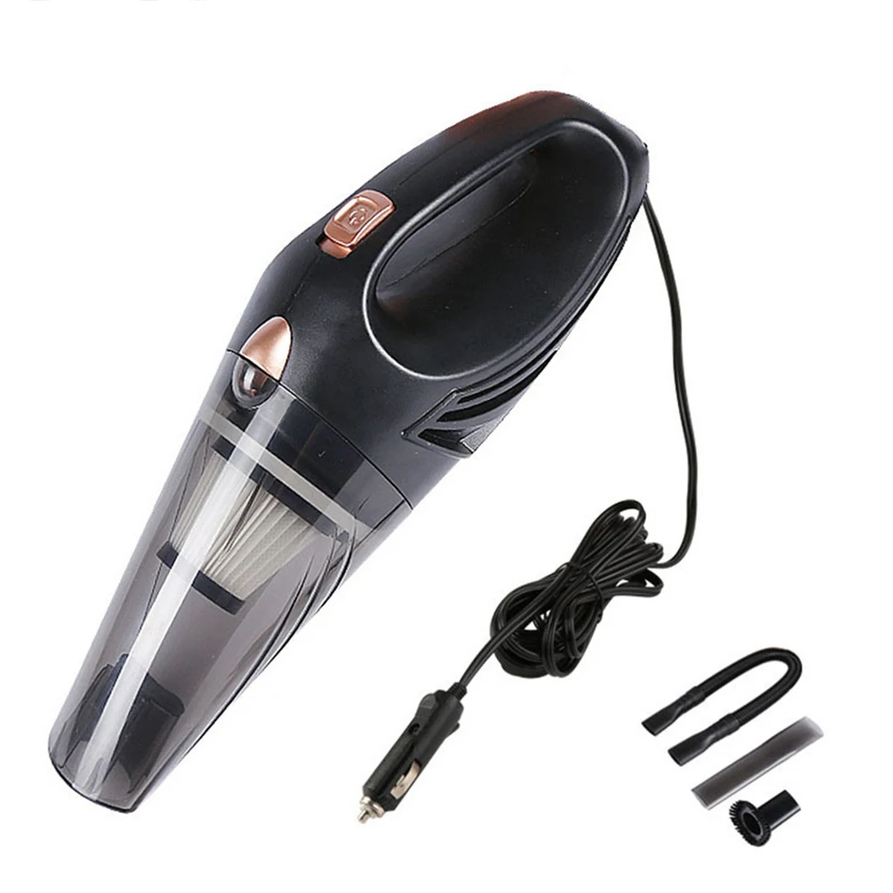 

3000Pa Handheld Car Electronics Spare Filter Vacuum Cleaner 12V Strong Suction Vacuum Cleaner For Car Wet&Dry Dual Use Hot