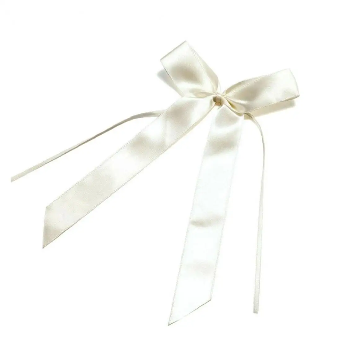 Белый бант. Белый подарочный бант. Белая лента с бантом. Белый атласный бант