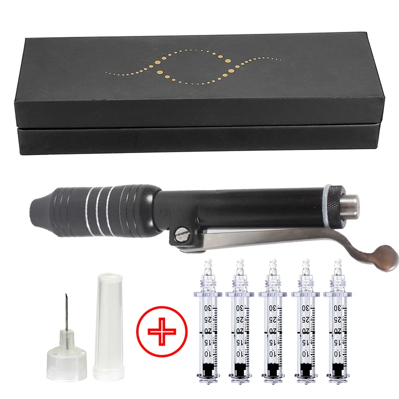 0.3ml white 0,3 мл гиалуроновая ручка для обучения кислотным инъекциям пистолет шприц набор игл для губ наполнитель инжектор без иглы неинвазивный ингалятор - Номер модели: 0.3ml white