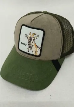

2019 New Summer trucker cap mesh snapback hip hop hats for men embroidery baseball cap GOAT-A