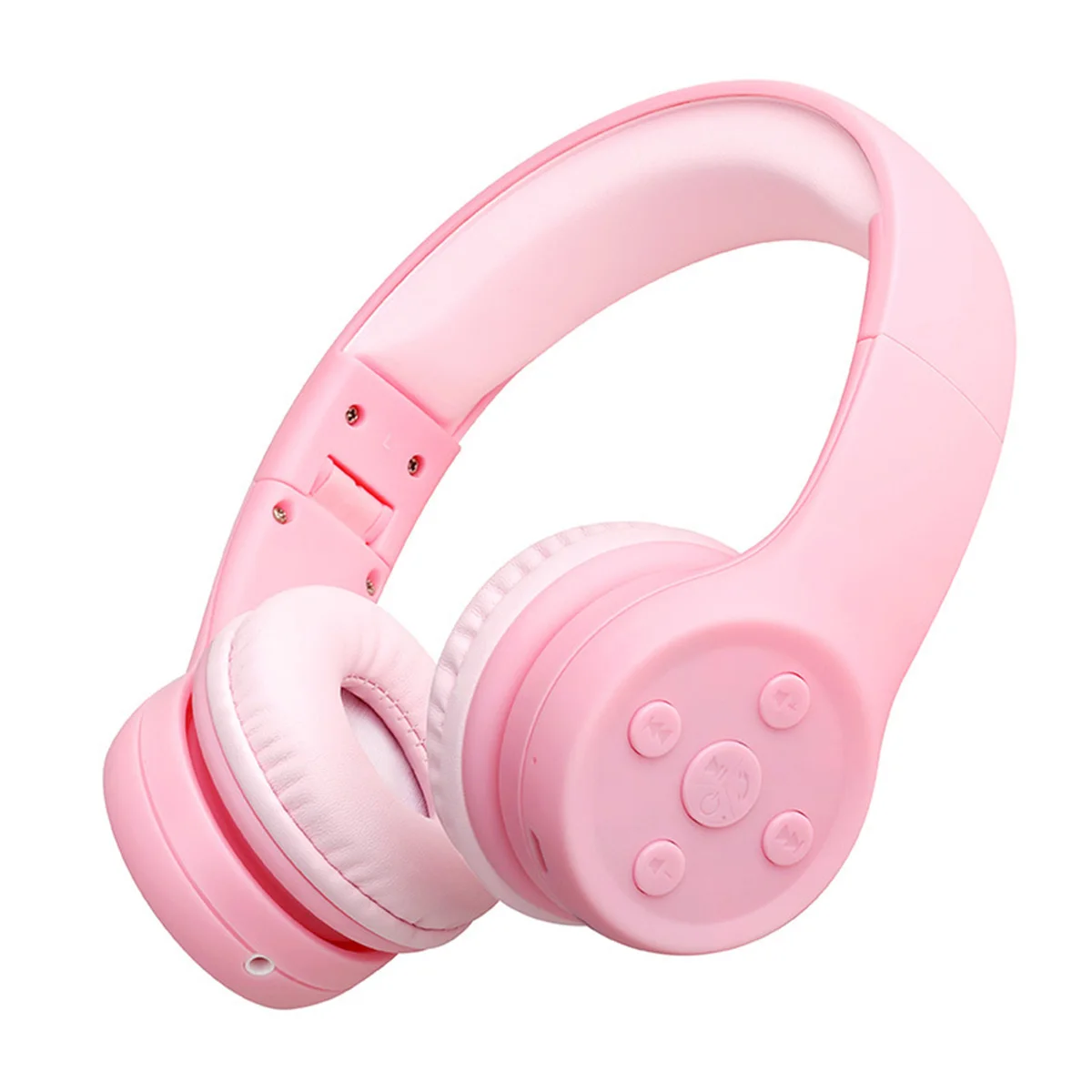 Wireless bluetooth Kids Headphone 85dB Foldable Portable Children Child Safe Over Ear Adjustable Headset Girls Boys Gift