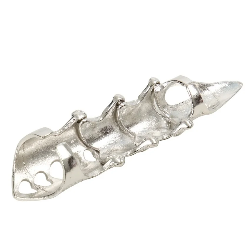 Cosplay Danganronpa Gothic Celestia Ludenberg Punk Finger Bone Ring Girl Props