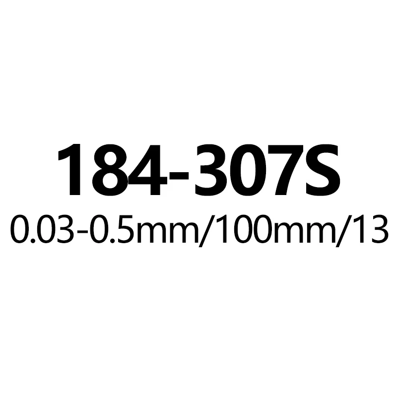 0.03-0.5mm-13pc-L100 Метрический измерительный прибор MITUTOYO 0,03-0,5 мм/0,05-0,8 мм/0,05-1,0 мм из нержавеющей стали - Цвет: 0.03-0.5mm-13pc-L100