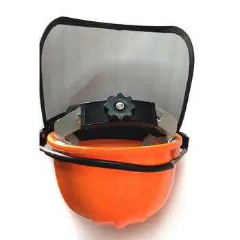 

NEW CHAINSAW BRUSHCUTTER SAFETY HELMET MESH VISOR & EAR MUFFS FOR CHAINSAWS HAT