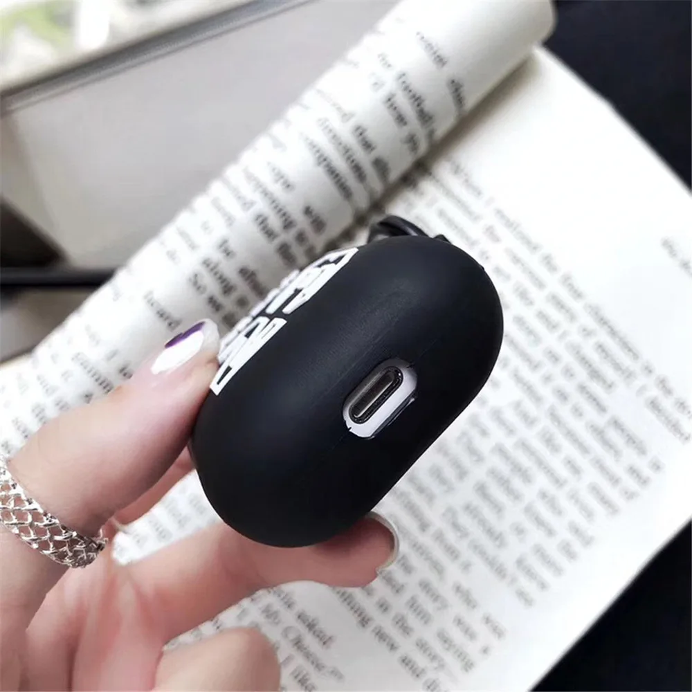 Наушники Аксессуары для Airpods чехол jordan силиконовый чехол для Airpods Pro Чехол милый Funda Coque роскошный аниме 3D мультфильм № 23