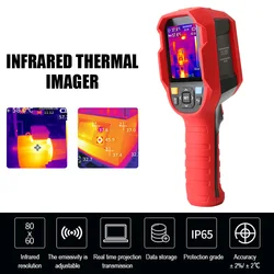 UNI T UTi85A – caméra d'imagerie thermique infrarouge industrielle, Circuit de 10 ~ 400 °C, prise USB portable, pour la chasse 