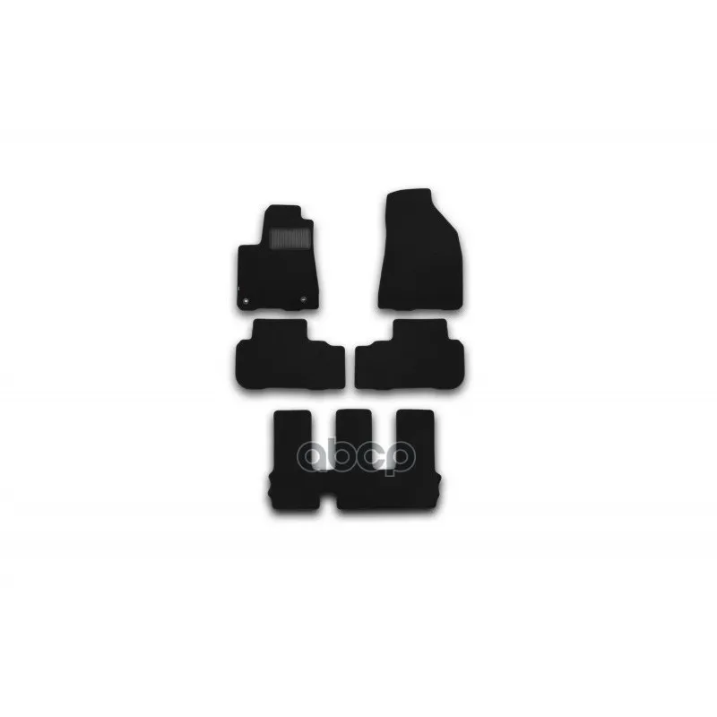 Коврики В Салон Klever Premium Toyota Highlander-, Внед., 5 Шт.(Текстиль) Klever арт. KVR03487522110kh