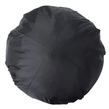 

Durable Picnic Foldable Wear Resistant Rainproof Anti Dust BBQ Accessories Outdoor Camping Drawstring Grill Cover Oxford Cloth