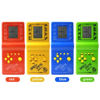 

Classic Tetris electronic portable LCD game console children's Handheld Game children's puzzle toys video game console best gift