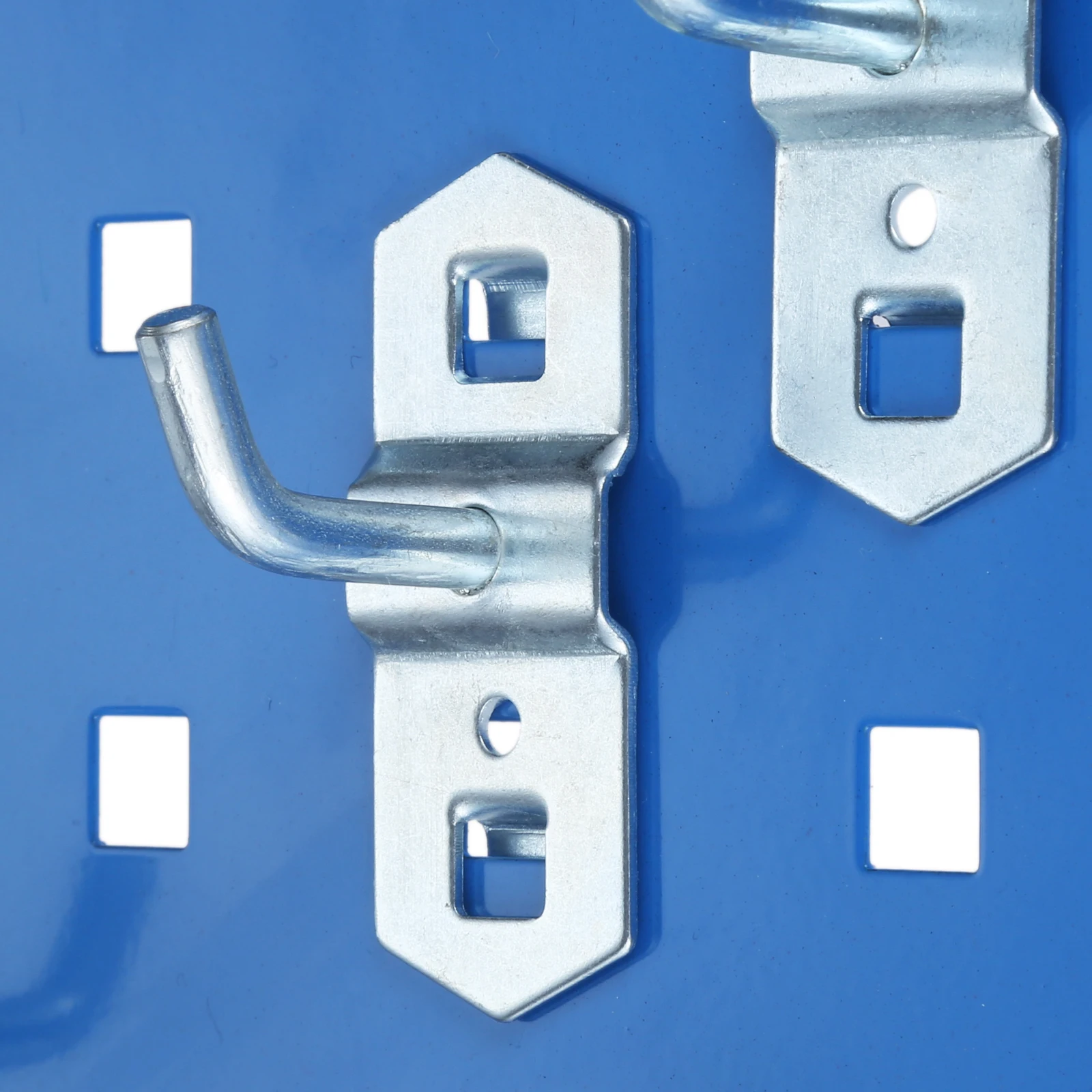 Metal Hook 5PCS Tool Hanging Hook Metal Display Rack Metal Shop Good Shelf Hooks Thickening Hole Plate 25/50/75/100/150/200MM metal hook multi purpose hooks wall organizer hook wall mount hooks