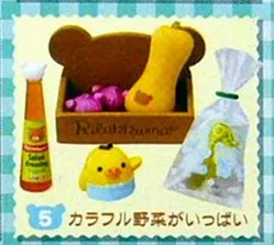 Япония подлинные партии милый рилаккума свежий супермаркет rement конфеты, продукты мебель игрушки матч Лес животных Семья коллекционная игрушка
