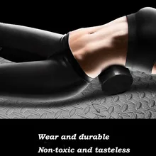 Йога Пена ролик глянцевый Твердые Фитнес упражнения мышцы расслабляющий массаж колонка блок баланс тренировки тренажерного зала оборудования