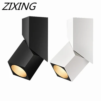

LED Downlight Dimmable 7W 12W Led Surface Mounted Ceiling Lamp Downlight Adjustable 360 degree Spot light for indoor AC80-260