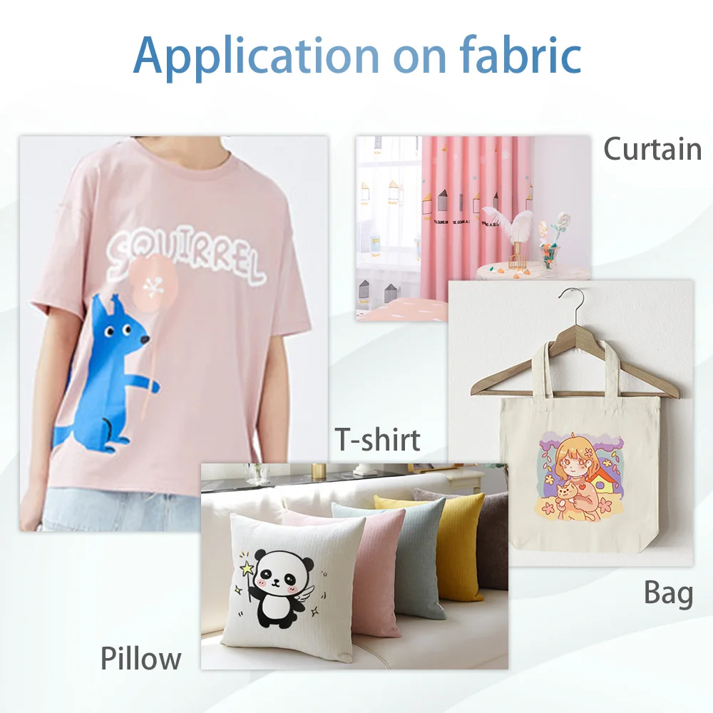 Printing Paper 10 Sheets A4 Sublimation Paper Heat Transfer Paper Sublimation Ink Phone Case Mug Polyester Cloth Fabric for All Inkjet Printer