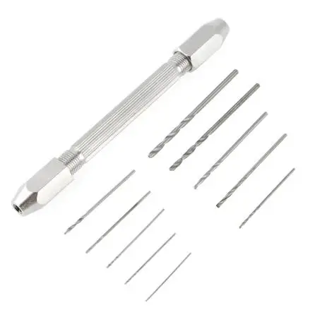 

4.06'' Double End Pin Vise Chuck Hand Drill Bit Jewelry Watch Repair Tool