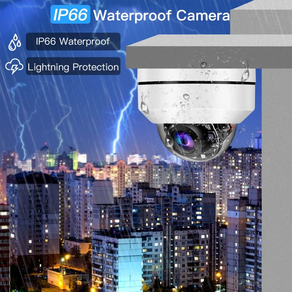 TOMLOV мини 4MP PTZ HD IP камера Открытый POE безопасности купольная камера 3X оптический зум панорамирование Onvif сеть ИК Ночное наблюдение ipCam
