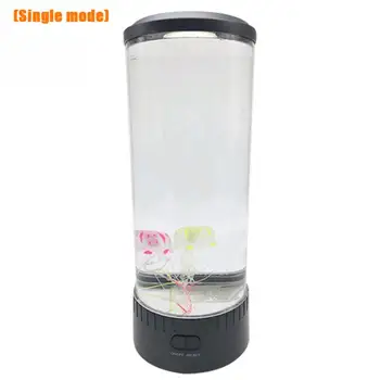 

T1 Color Changing Relaxing Aquarium Desktop LED Night Light Mood Home Decoration Hypnotic Jellyfish Fantasy Childen Bedside Lamp