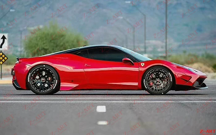 Z-ART модифицированный Комплект кузова для Ferrari 458 тюнинг тела комплект для Ferrari 458 ремонт тела комплект аэродинамическая настройка Комплект