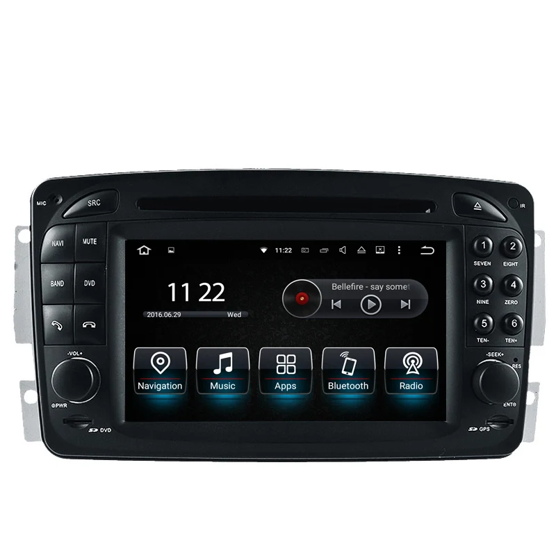 Cheap 4G RAM 32G ROM Octa Core Android 9.0 Car Multimedia DVD Player For Benz E-W210/A-W168/SLK-W170/M/ML-W163 1998-2002 0