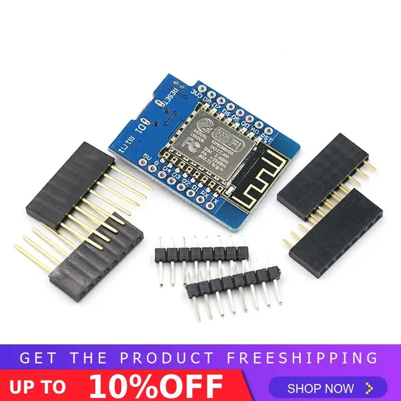 1 шт. D1 mini-Mini NodeMcu 4 м байт Lua wifi Интернет вещей макетная плата на основе ESP8266 от WeMos