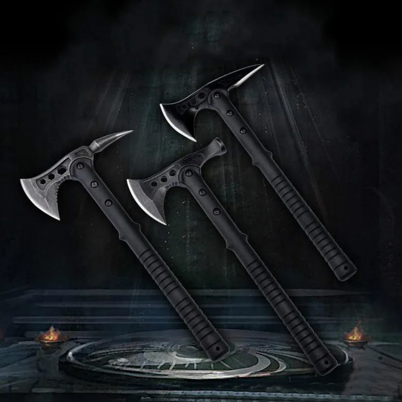 

Stainless Steel Military Devil Mountain Axe 3 Style Outdoor Camping Fire Engineer Axes Multifunction with Nylon Sheath