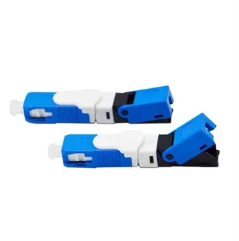 

FTTH ESC250D Single-Mode SC UPC Optical Fiber quick connector SC PC Embedded type ESC250D SC Connector