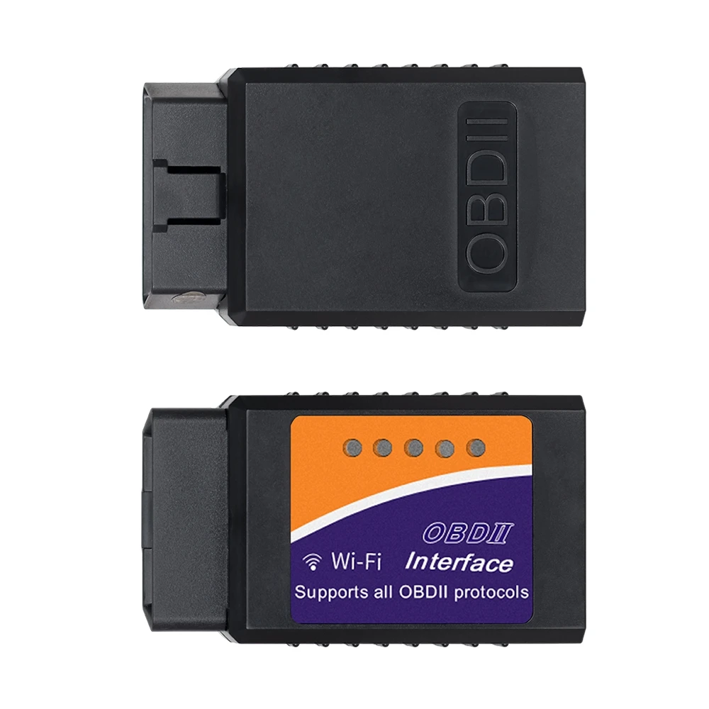 Мини elm327 wifi V1.5 OBD2 Elm 327 wifi интерфейс OBDII сканер Elm-327 OBD 2 адаптер автоматический диагностический инструмент для IOS iphone