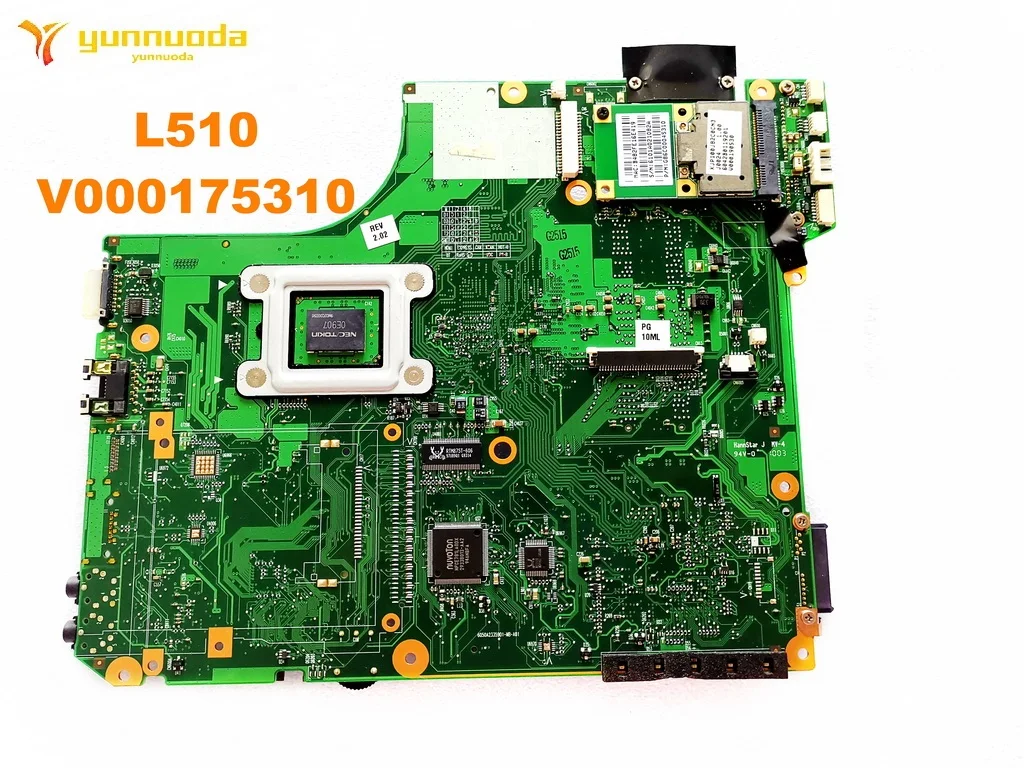 Плата разъемов для Toshiba L510 Материнская плата ноутбука L510 V000175310 протестирована хорошая