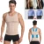 Be-In-Shape Мужской Жилет для Похудения Body Shaper Контроль Живота Осанка Гинекомастия Компрессионная Рубашка Нижнее Белье Талия Тренер корсет
