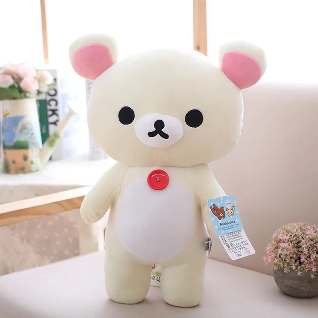 35/60/80cm Kawaii big japanese soft teddy bears Pillow stuffed plush animal doll bear Toys stuffing children baby christmas gift
