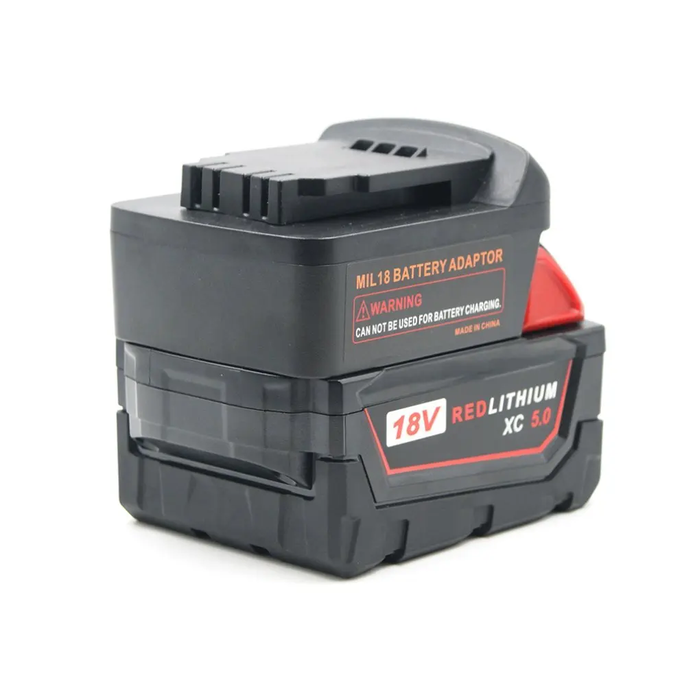 

1Pcs For Milwaukee M18 Power Tools Li-ion Battery to Dewalt 18V/20V Batteries Adaper with very durable quality