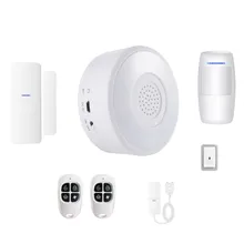 Умный дом сигнализация 6 шт. Сигнализация утечки двери магнит Инфракрасный датчик дистанционного управления дверной звонок Многофункциональный Умный дом сигнализация