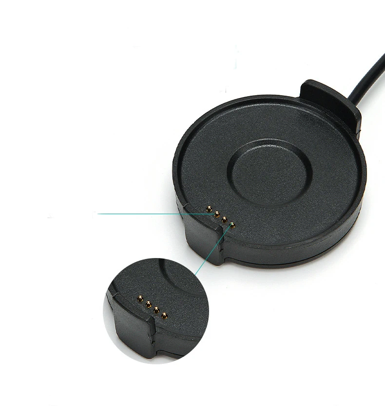 Smartver Doca Carregador Adaptador Usb Cabo de Carregamento para Ticver Pro 2023 4g Lte Esporte Relógio Inteligente Carga Energia Acessórios - Image 6