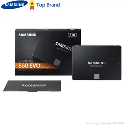 SAMSUNG SSD 860 EVO 250 ГБ 500 Гб Внутренний твердотельный диск HDD жесткий диск SATA3 2,5 дюймов ноутбук Настольный ПК MLC диско Дуро 1 ТБ 2 ТБ