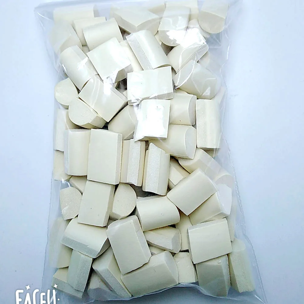 1pack 1 упаковка горячей слизи грязи наполнитель глина украшения Ремесло Губка Прокладка пенопластовые бусины Детские игрушки Подарки ломтики клейкие аксессуары - Цвет: 1pack