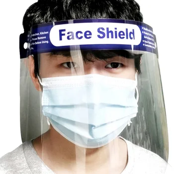 

Double Sided Anti-fog High-definition Protective Cap Anti-Saliva Splash Summer Anti-droplet Face Shield Windproof Sun Visor