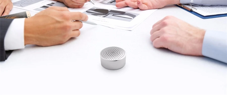 Original Xiaomi Wireless Bluetooth Speaker Aux-in Handsfree Call Stereo Portable Mp3 Player Aluminum Frame Hands-free Speaker