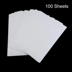 Lot de 100 papiers d'impression par sublimation, format A4, pour thermocollage sur T shirt en coton polyester, accessoire de transfert d'impression 